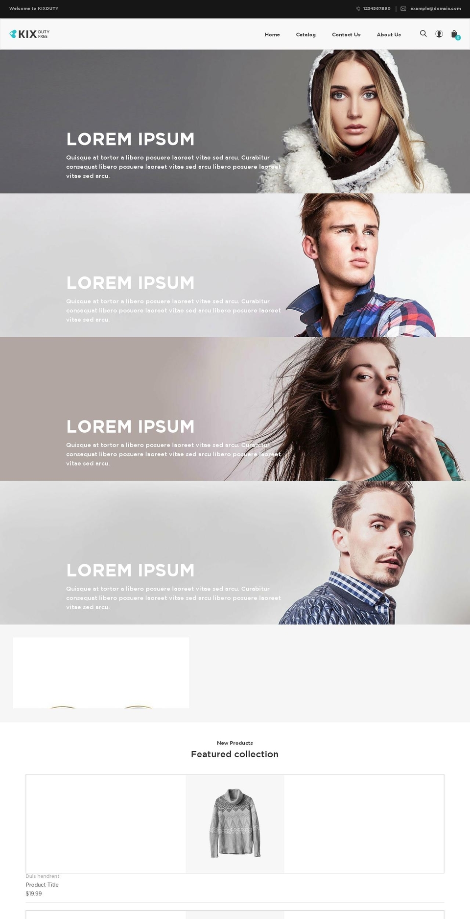 productreef.com shopify website screenshot
