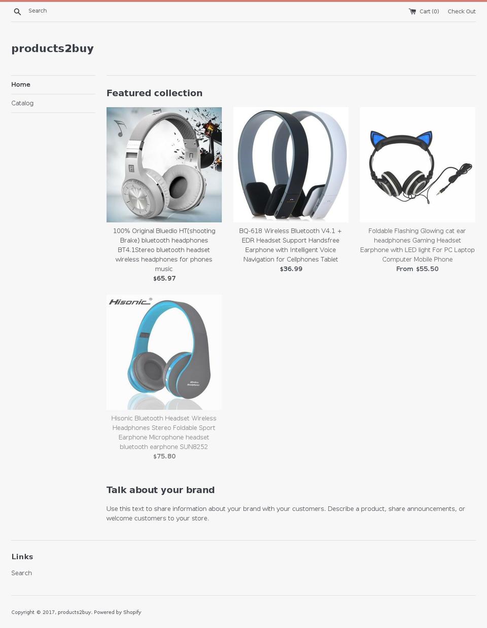 products2buy.myshopify.com shopify website screenshot