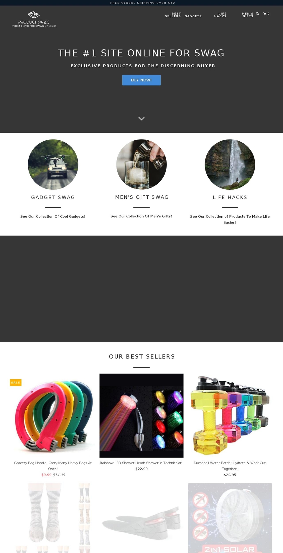 productswag.com — Shopify storefront screenshot