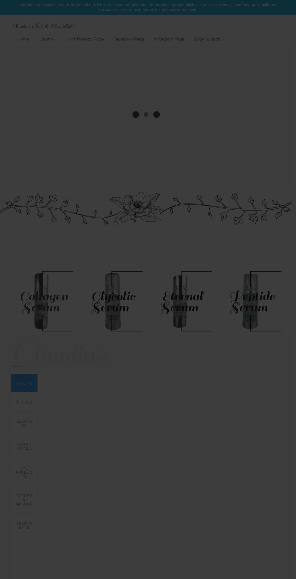 Arangi Shopify theme site example profglow.com