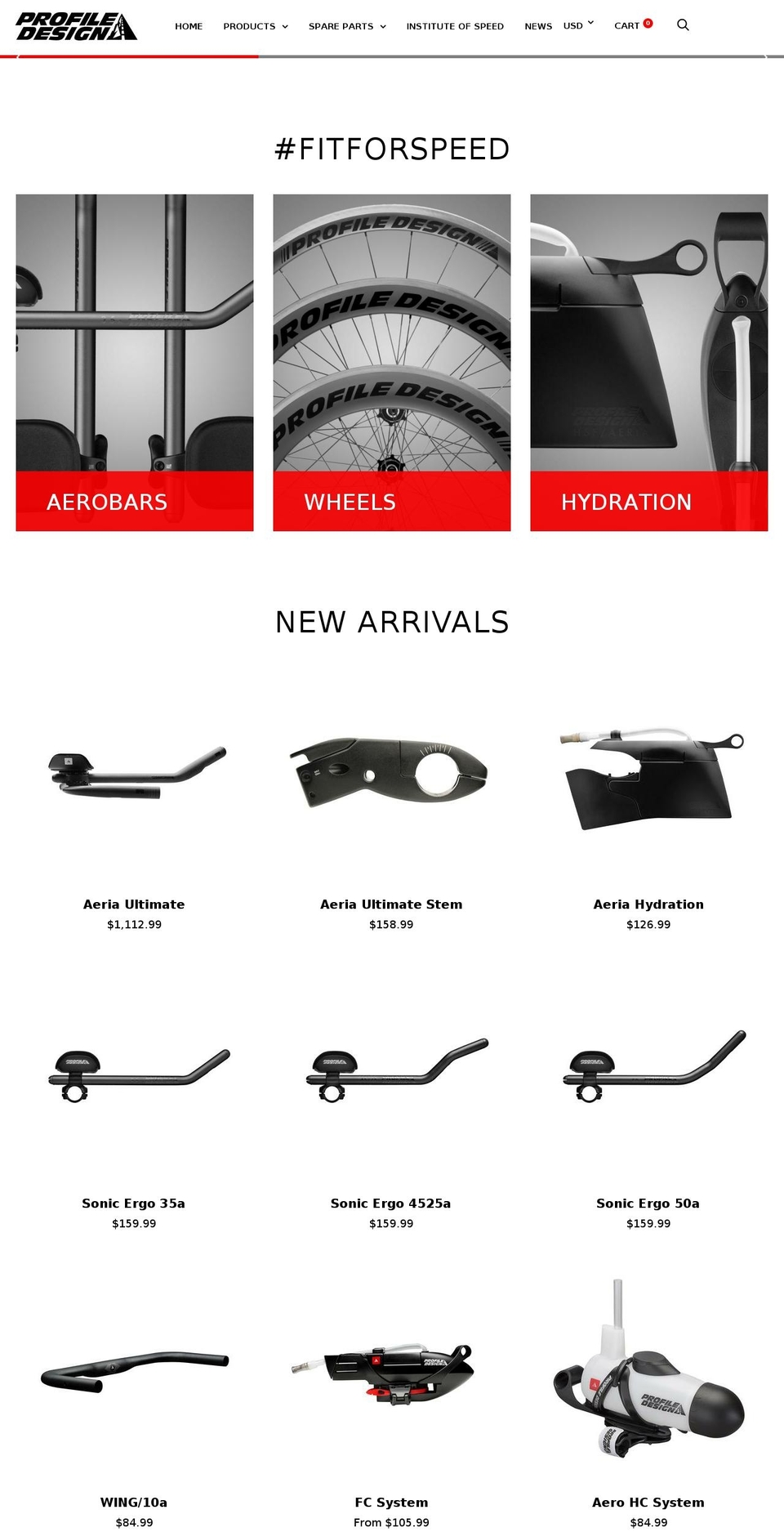 profile-design.com — Shopify storefront screenshot