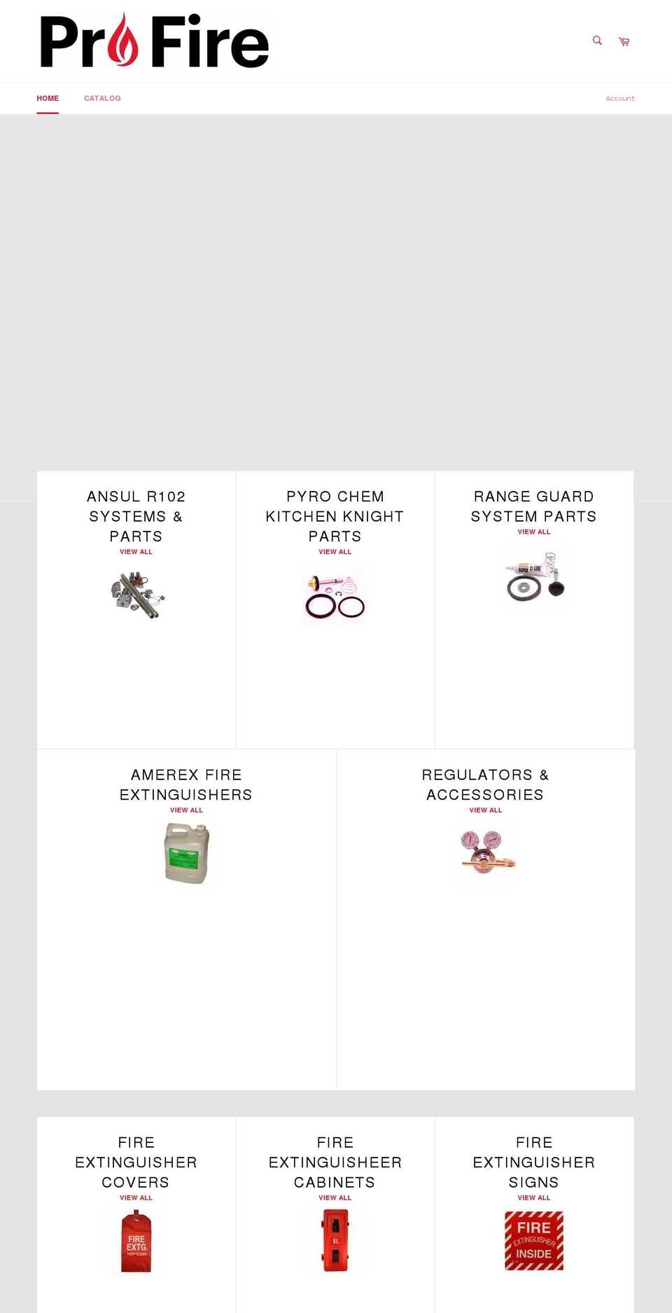 profirenw.com shopify website screenshot