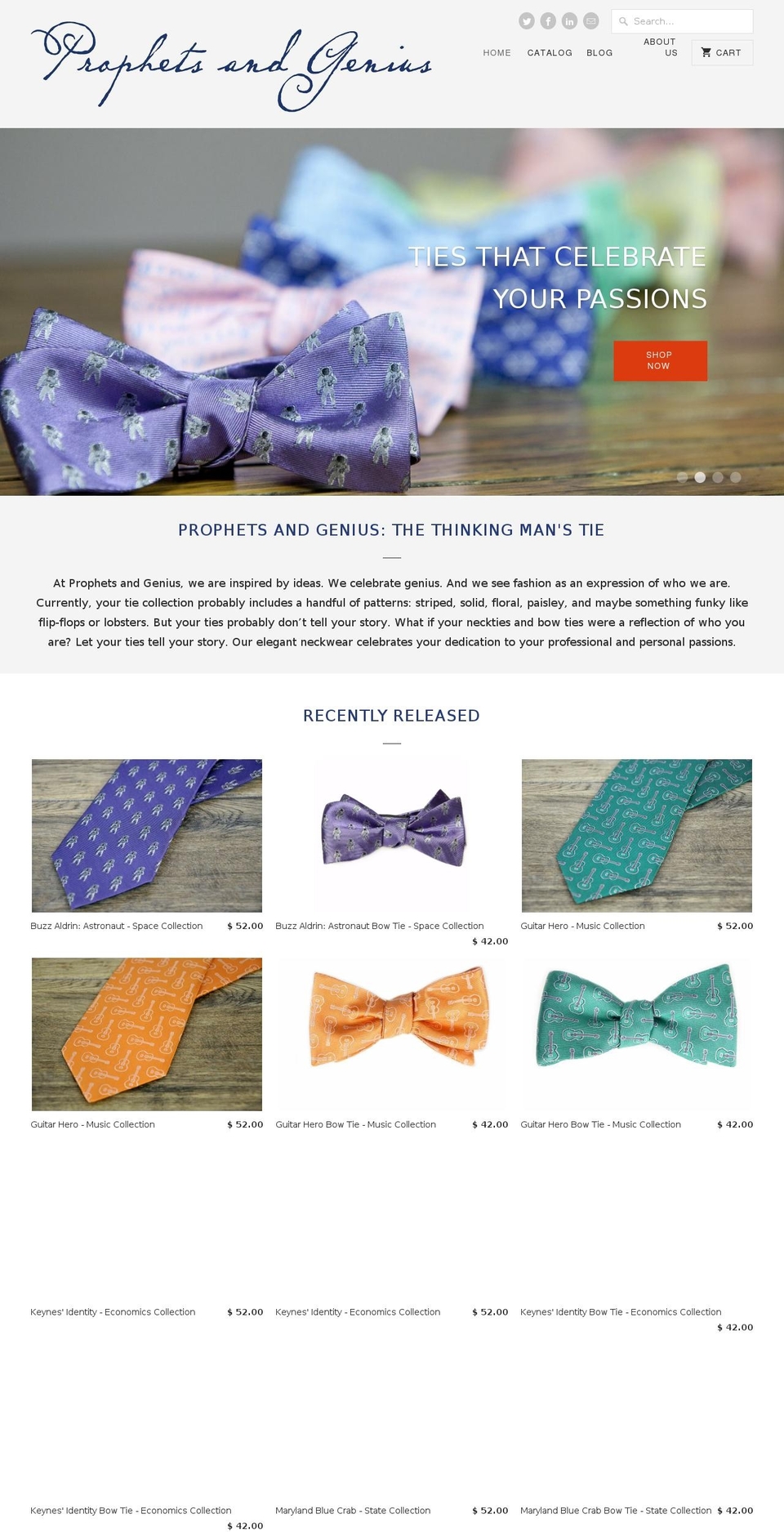 profitsandgenius.net shopify website screenshot