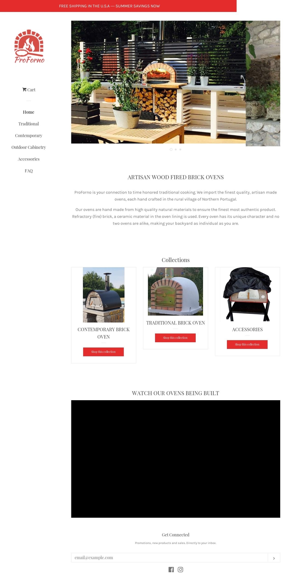 proforno.com — Shopify storefront screenshot