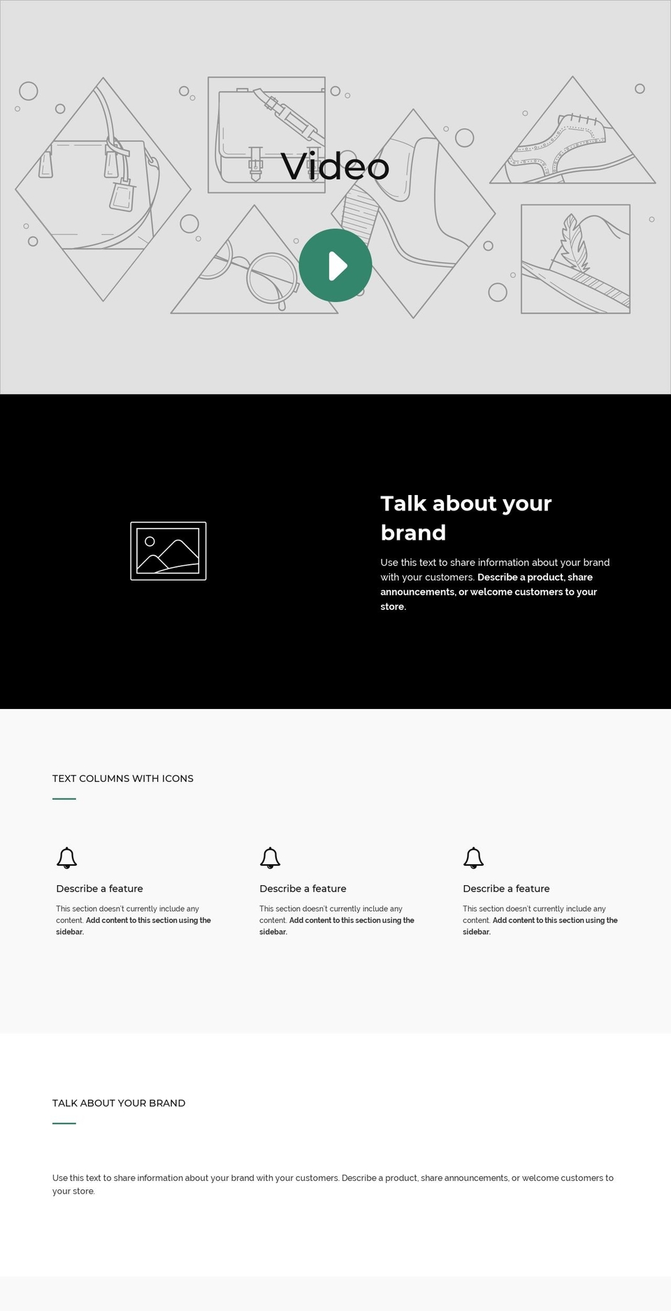 profoundcreations.net shopify website screenshot