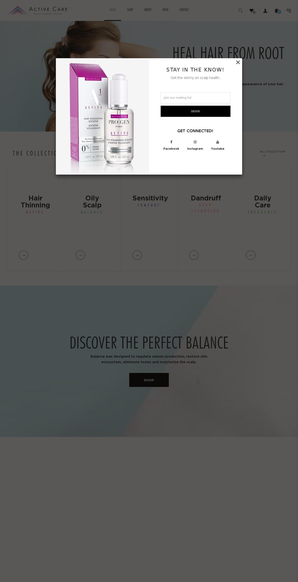 progenactivecare.com shopify website screenshot