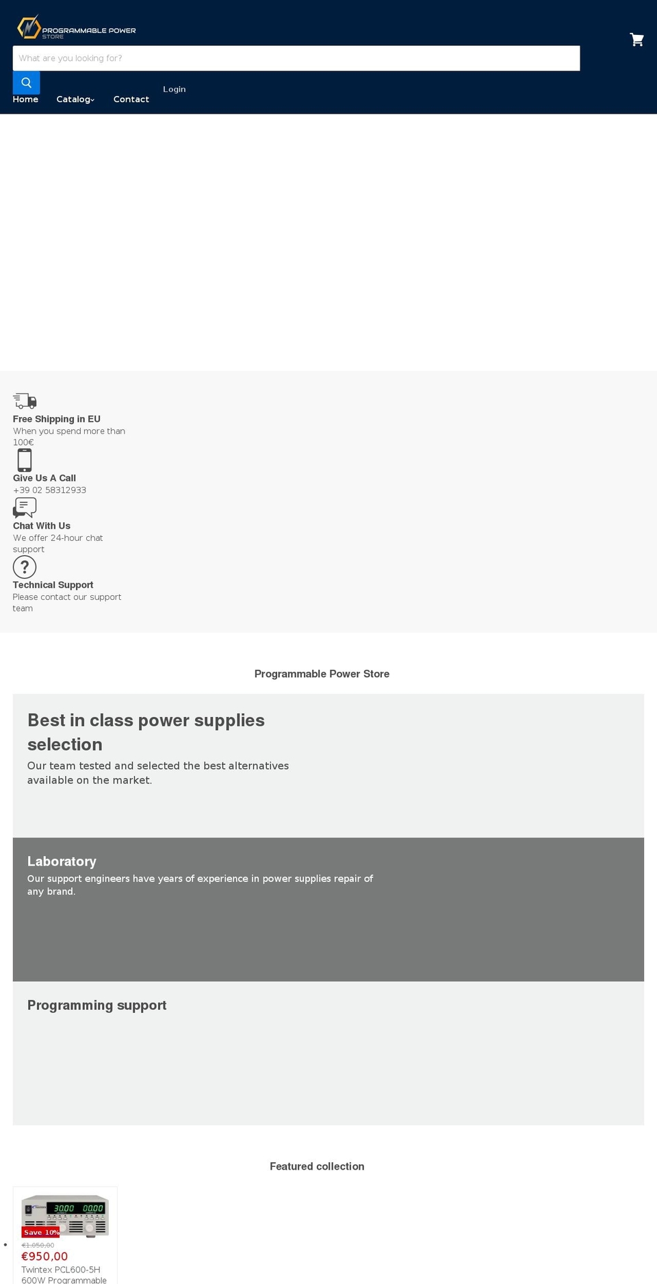 programmablepower.store shopify website screenshot