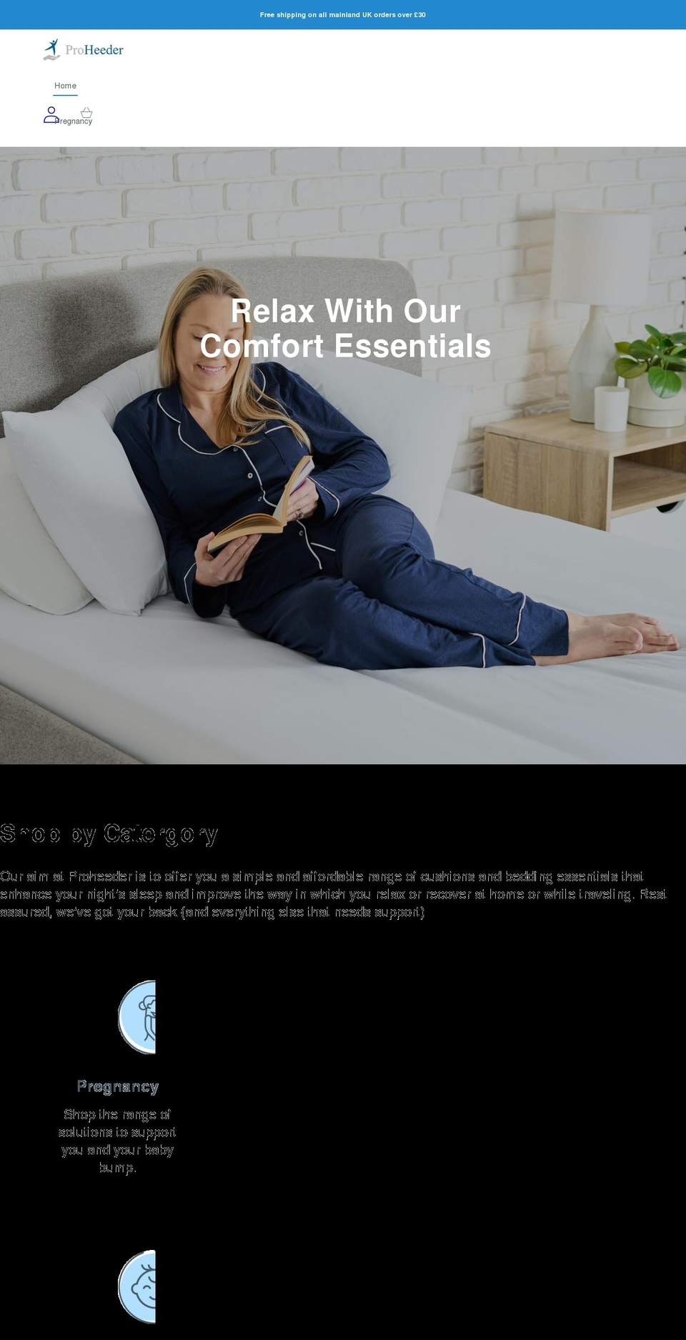 proheeder.com shopify website screenshot