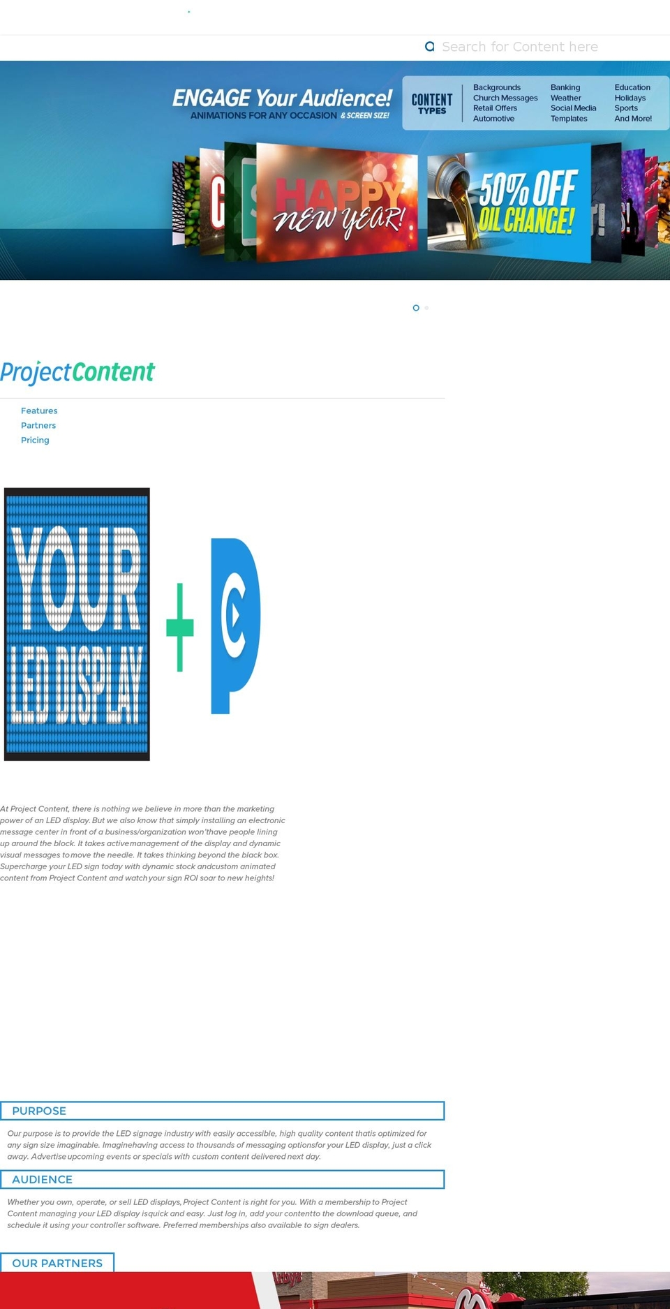 Project-Content Shopify theme site example project-content.com