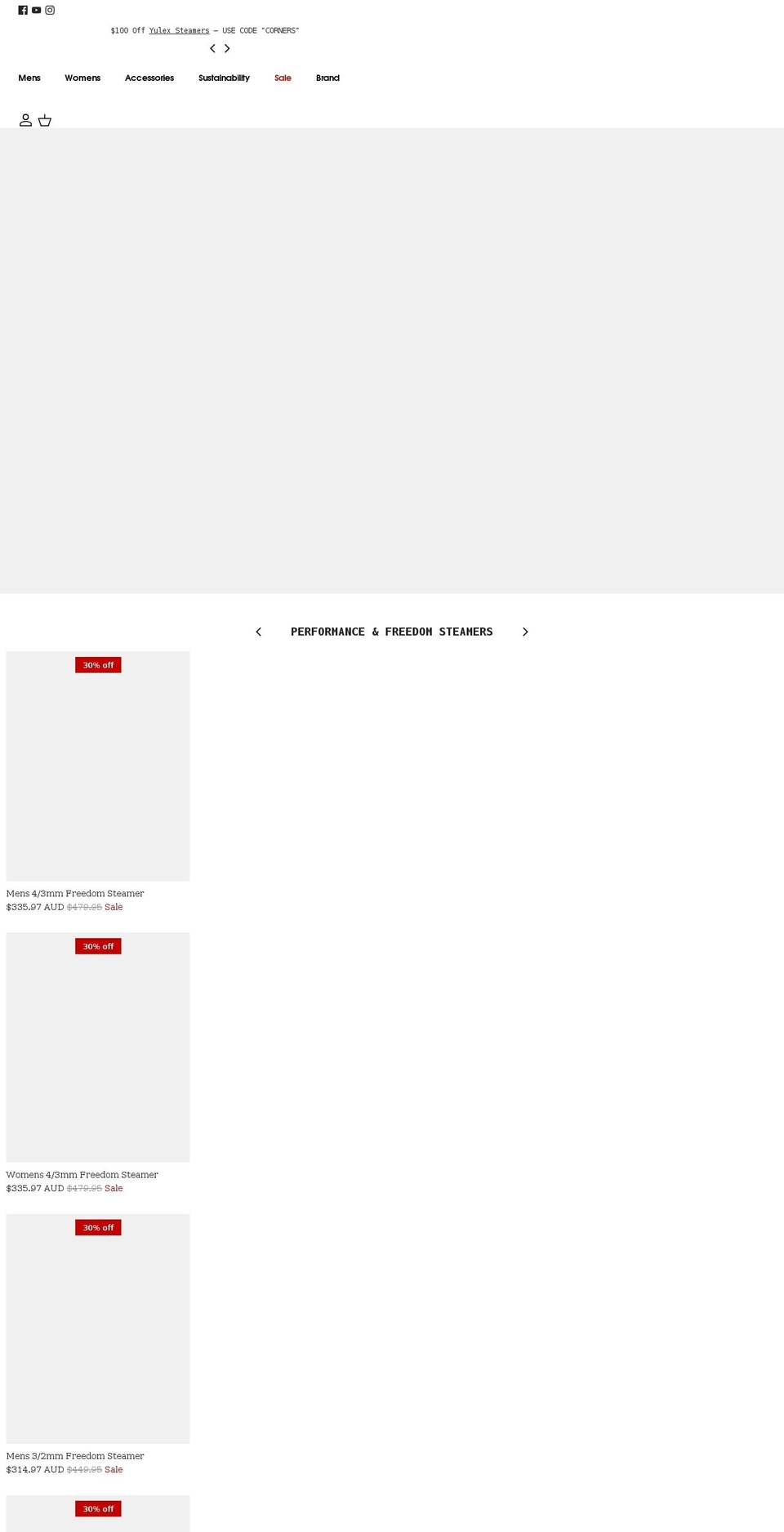 projectblank.com.au shopify website screenshot