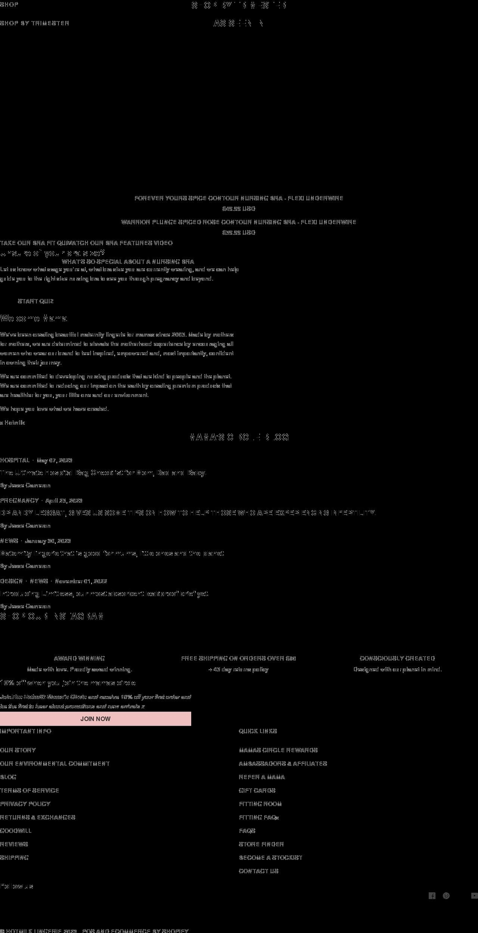 projectmeintimates.com — Shopify storefront screenshot