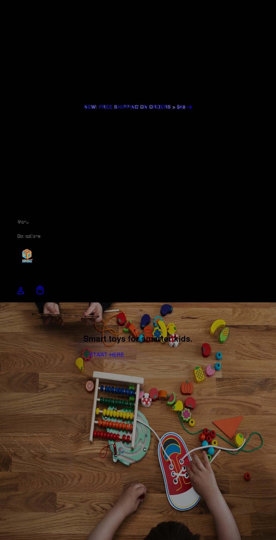 projectmontessori.com shopify website screenshot