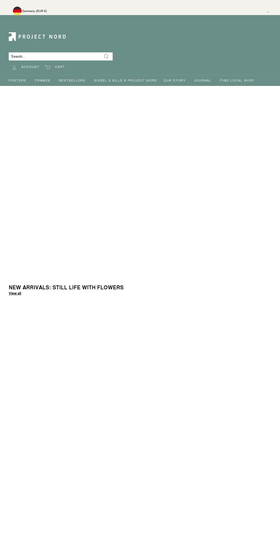 projectnord.com shopify website screenshot