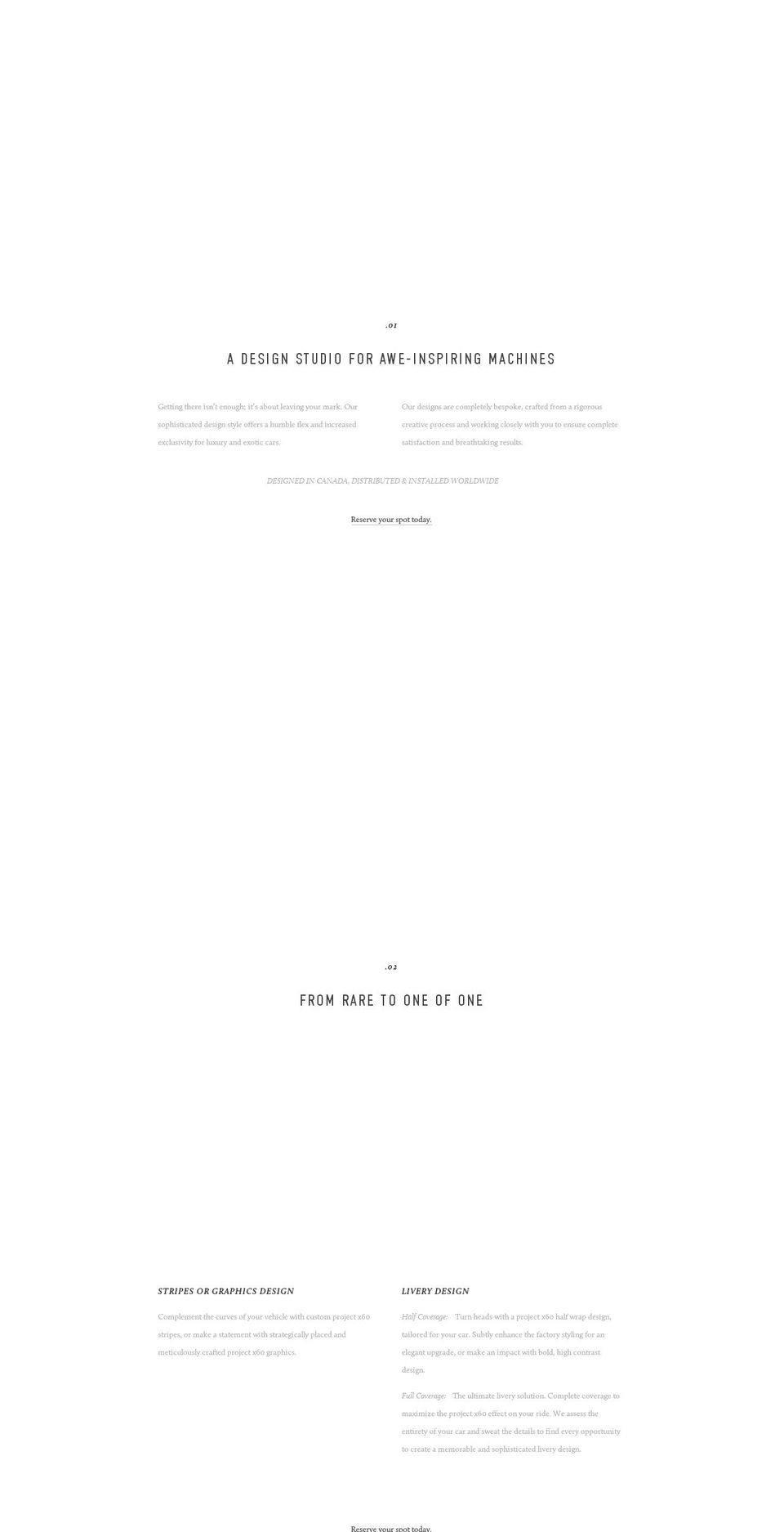 projectx60.com — Shopify storefront screenshot