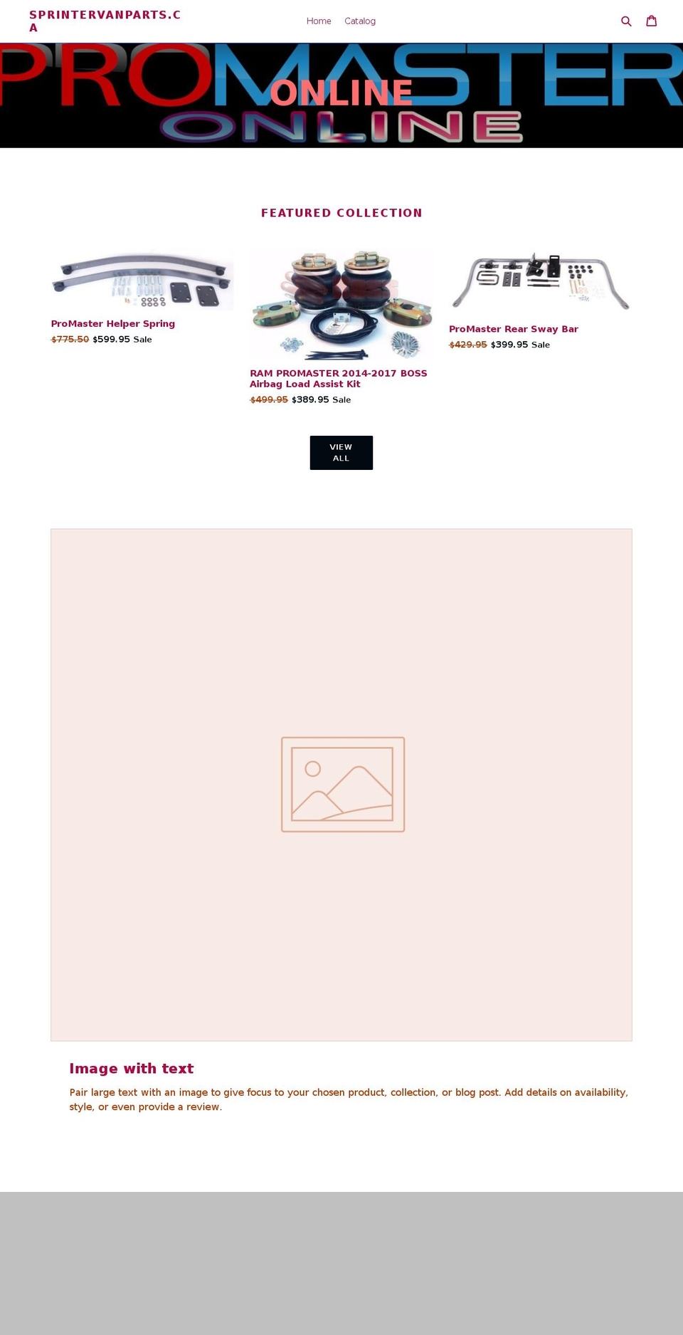 promasteronline.com — Shopify storefront screenshot
