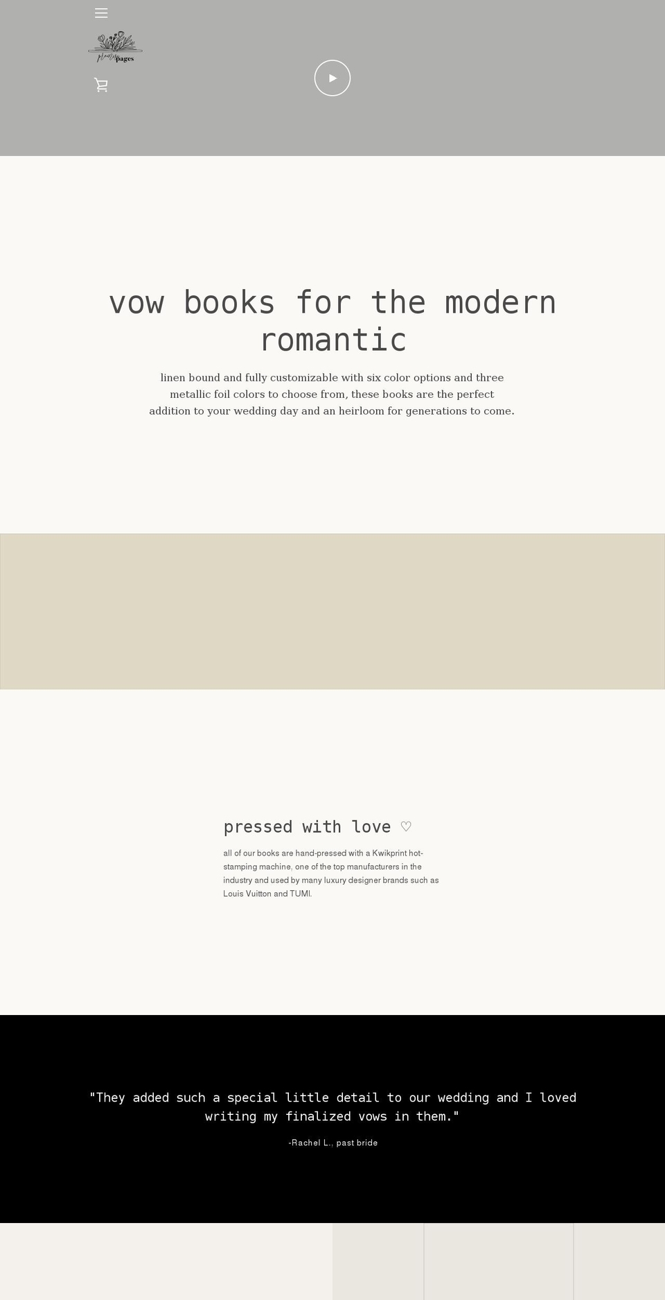 promisepages.com shopify website screenshot