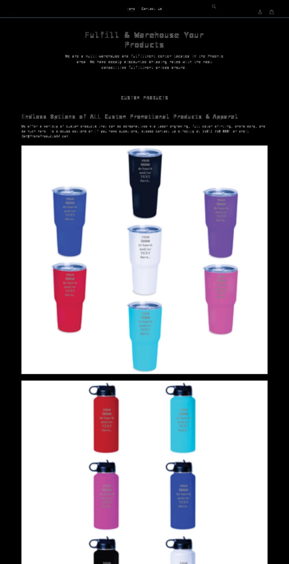 promoproductsaz.com shopify website screenshot