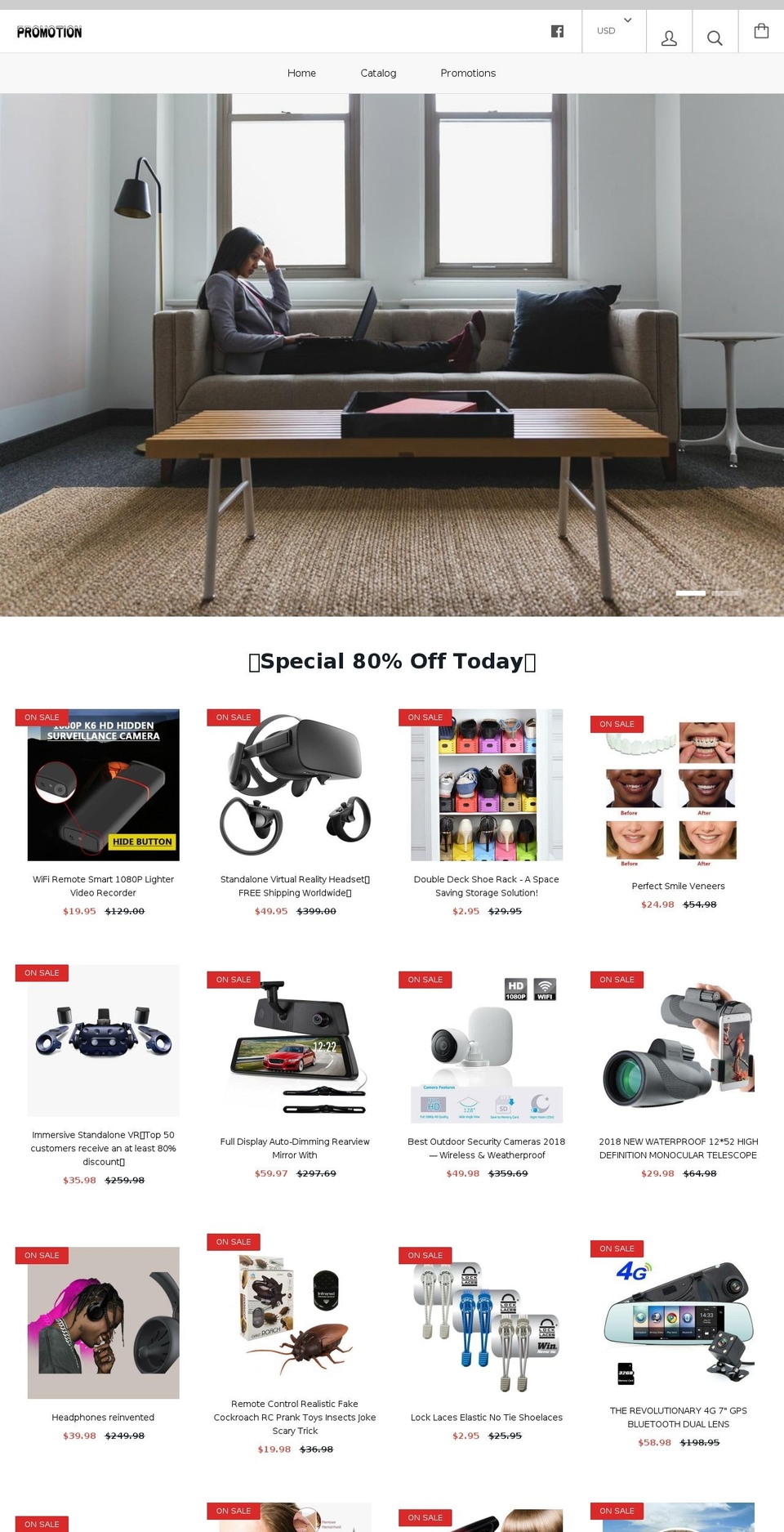 promotion.academy shopify website screenshot