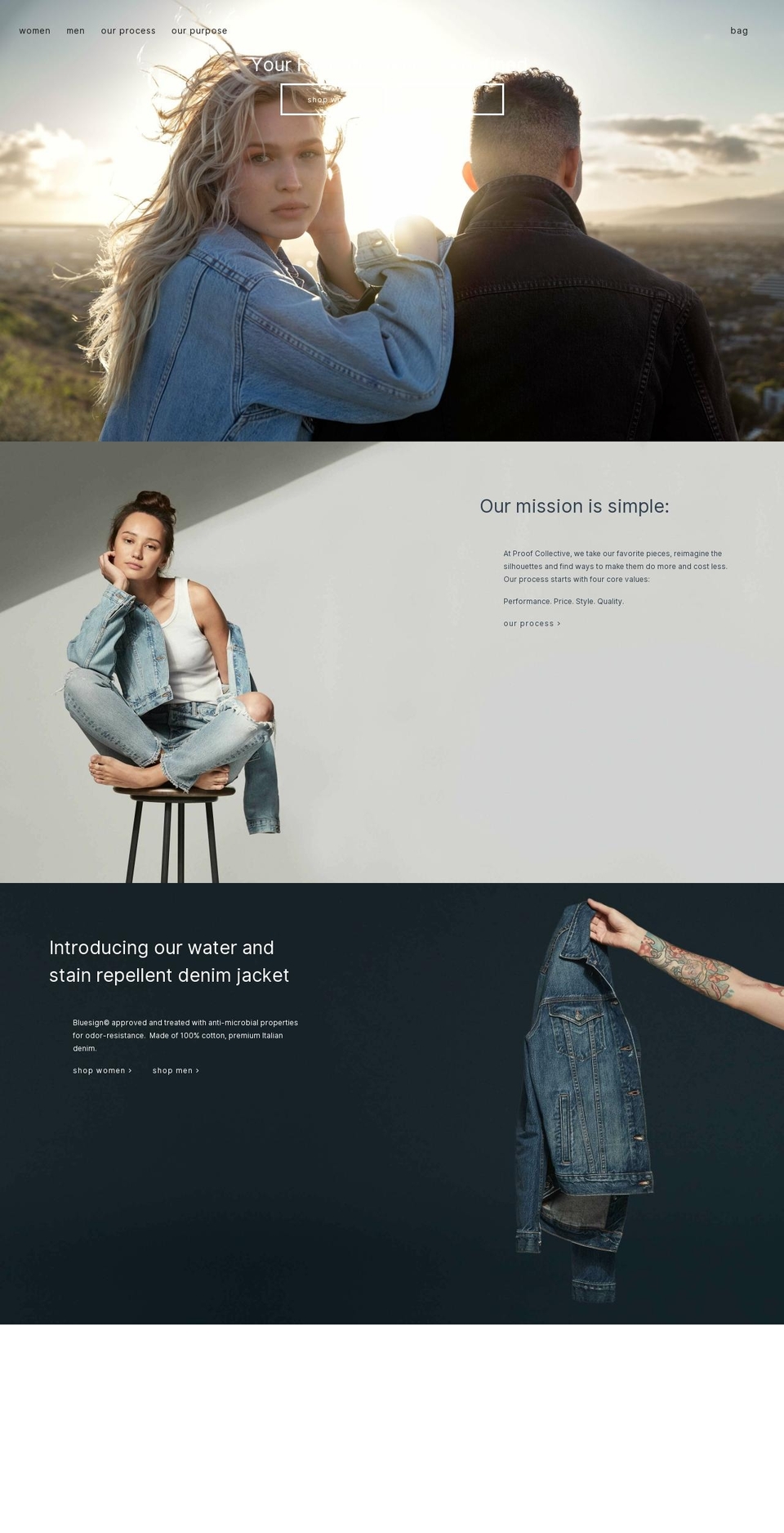 proof-collective.com — Shopify storefront screenshot
