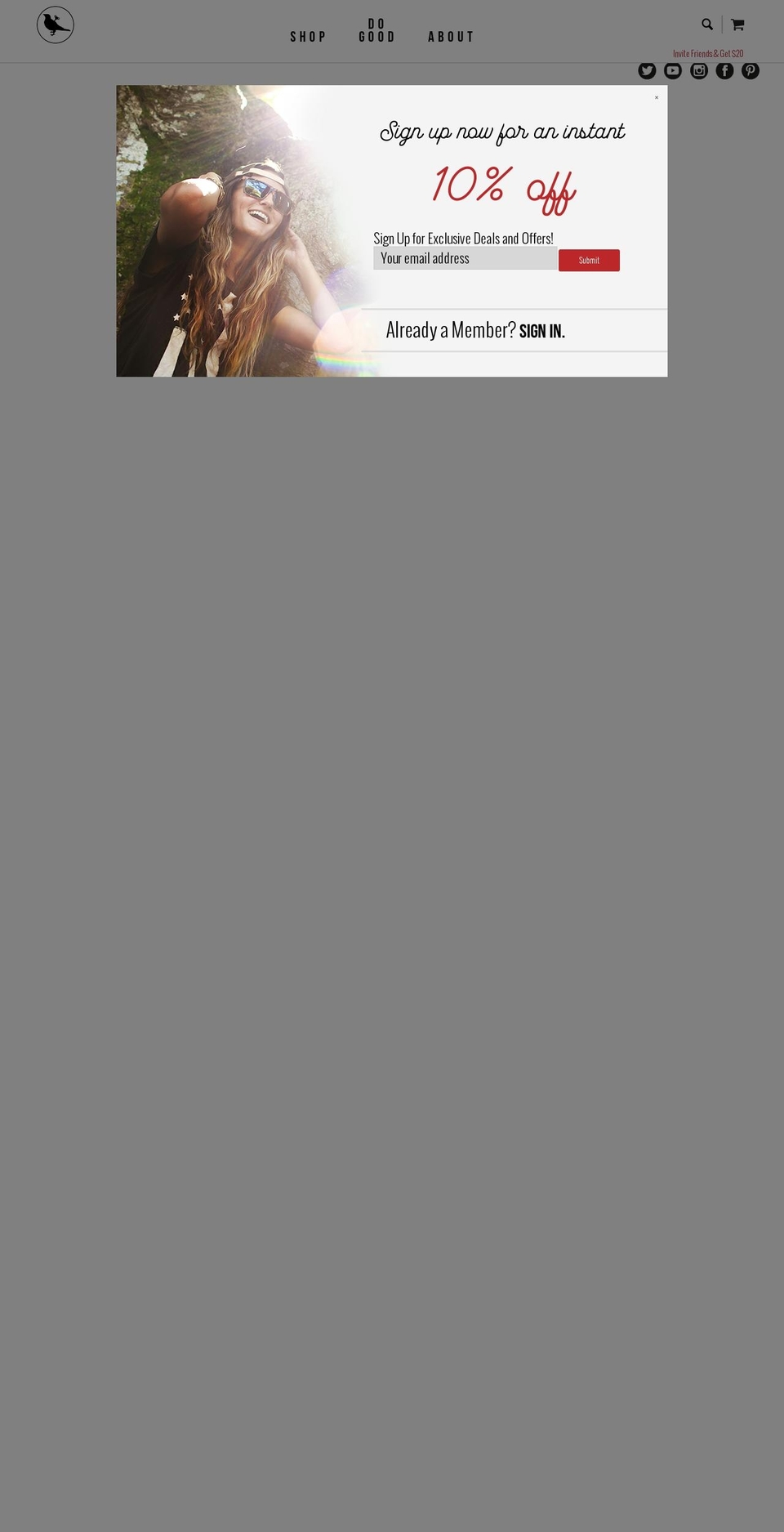 proofeyewear.com shopify website screenshot