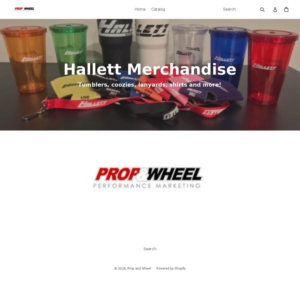 propandwheel.com — Shopify storefront screenshot