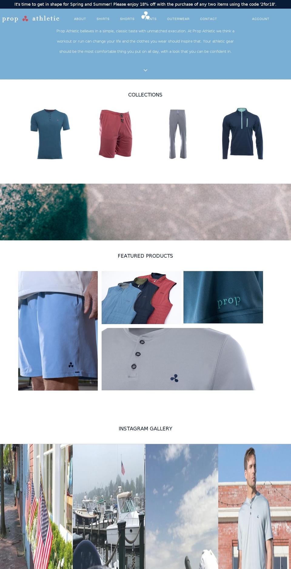 propathletic.com — Shopify storefront screenshot