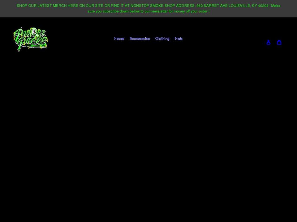 properpacks.shop shopify website screenshot