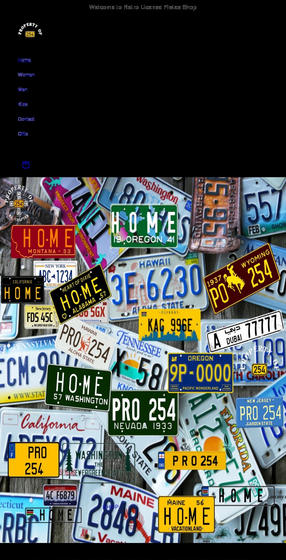 propertyof254.com shopify website screenshot