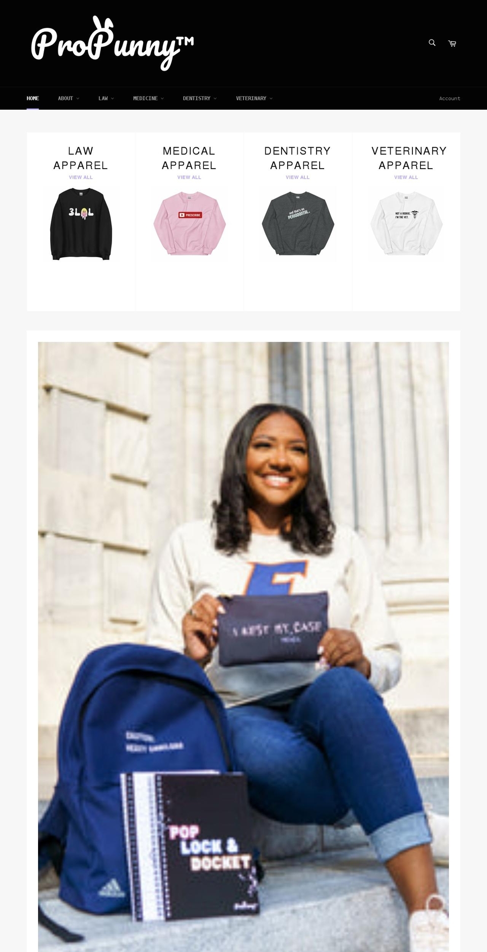 propunny.com shopify website screenshot