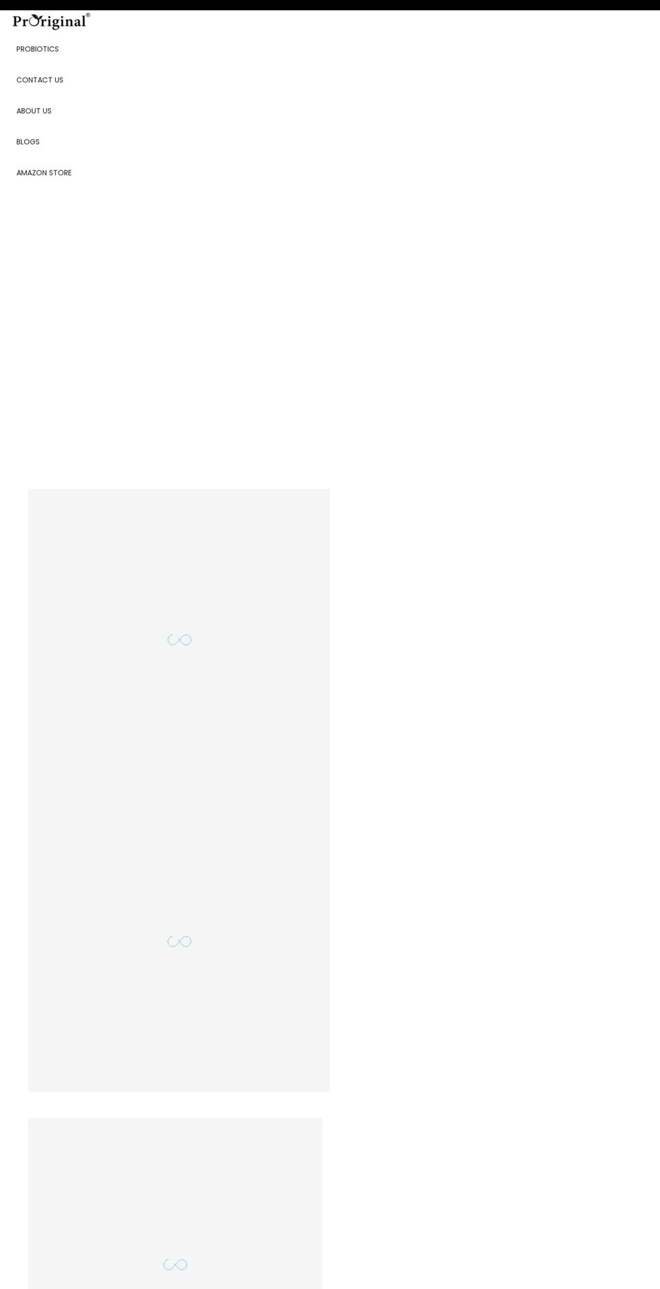 proriginalhealth.com shopify website screenshot