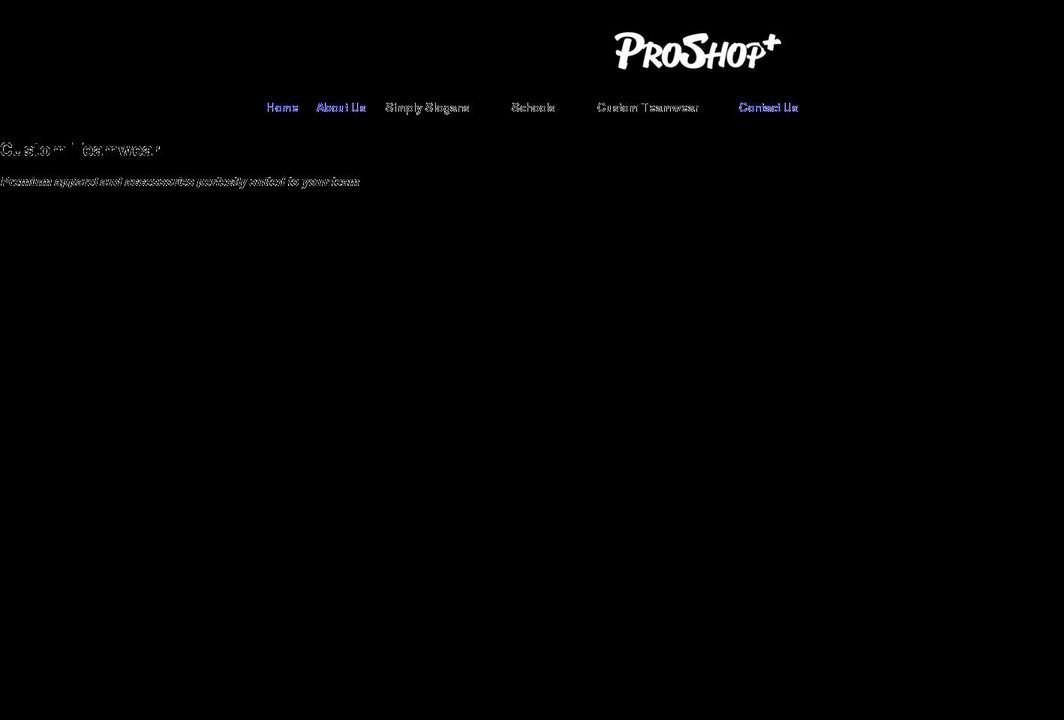 proshopplus.co.uk shopify website screenshot