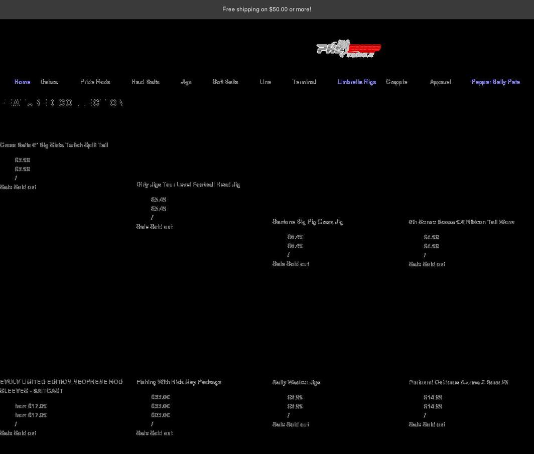 proshoptackle.com shopify website screenshot