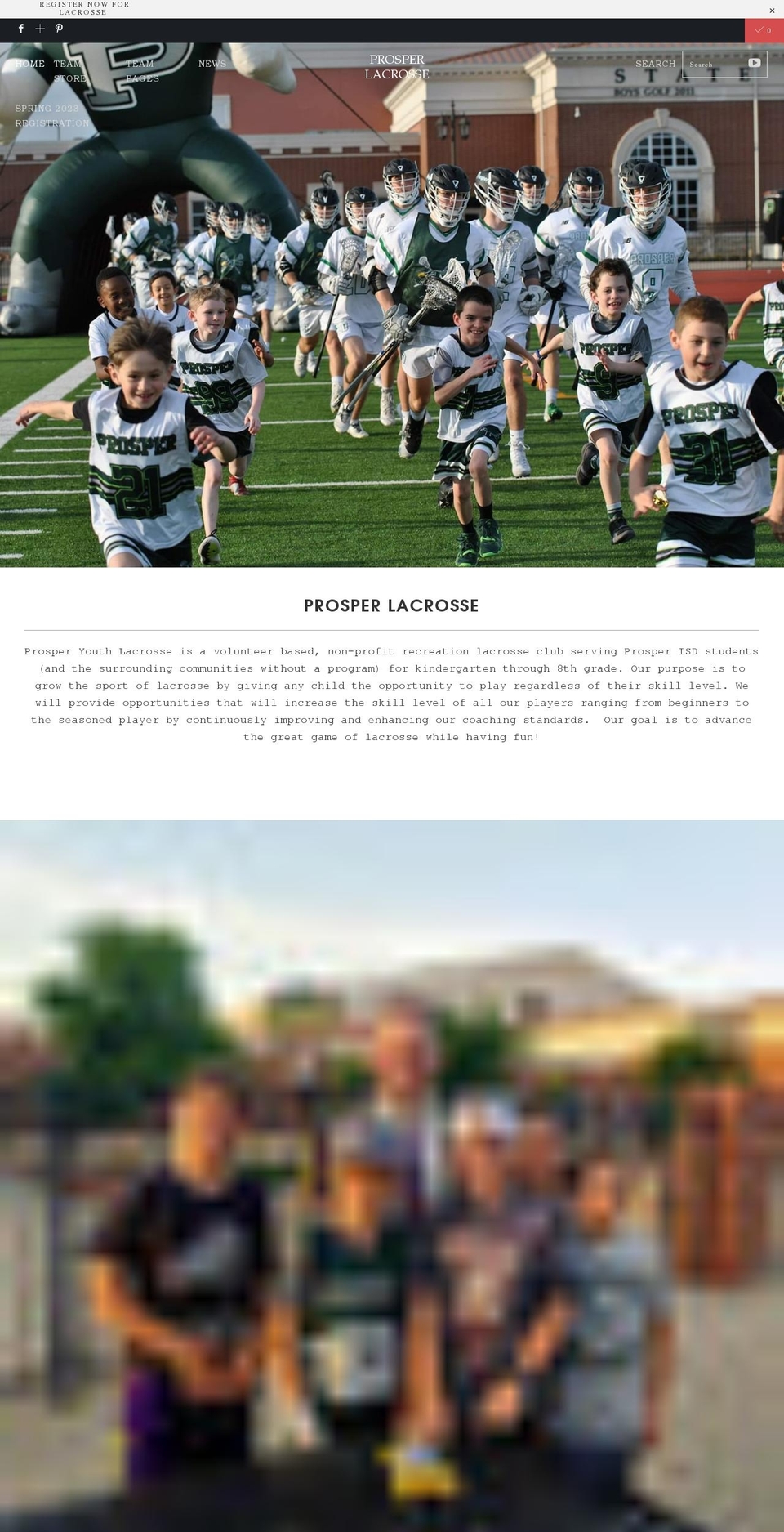 prosperlax.com shopify website screenshot