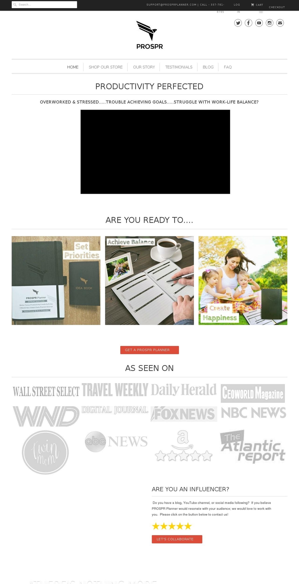 prosprpro.com — Shopify storefront screenshot