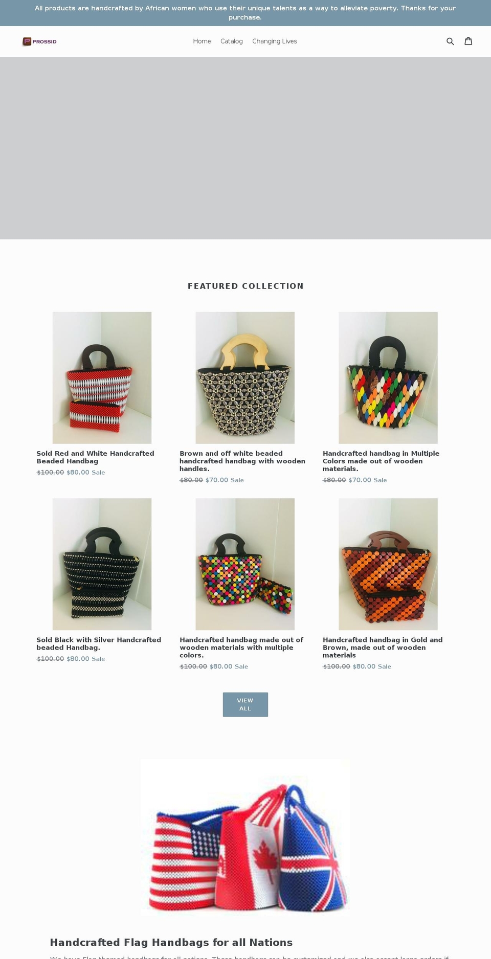 prossid.com — Shopify storefront screenshot