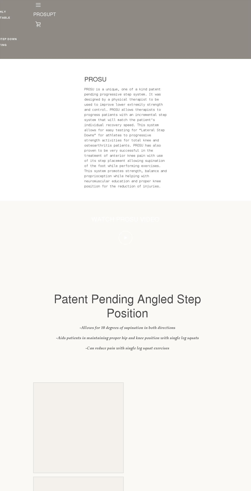 prosupt.com shopify website screenshot