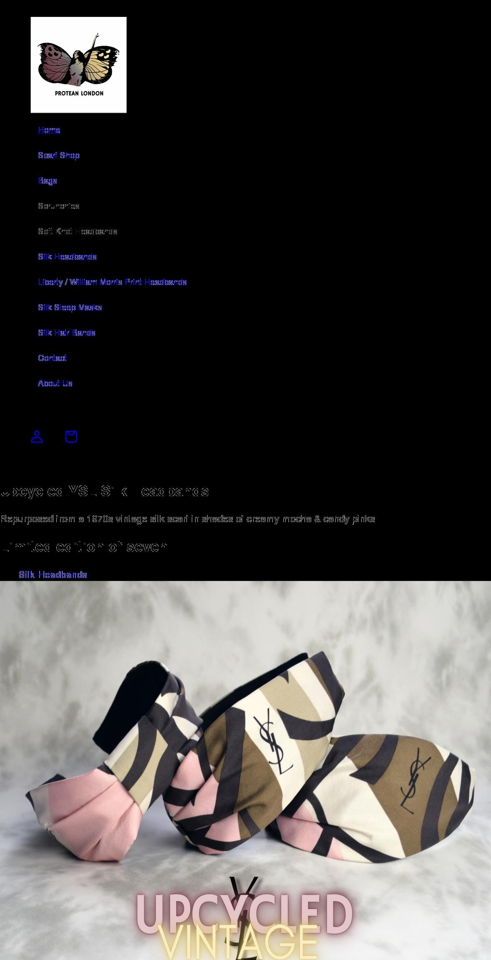 proteanlondon.co.uk shopify website screenshot