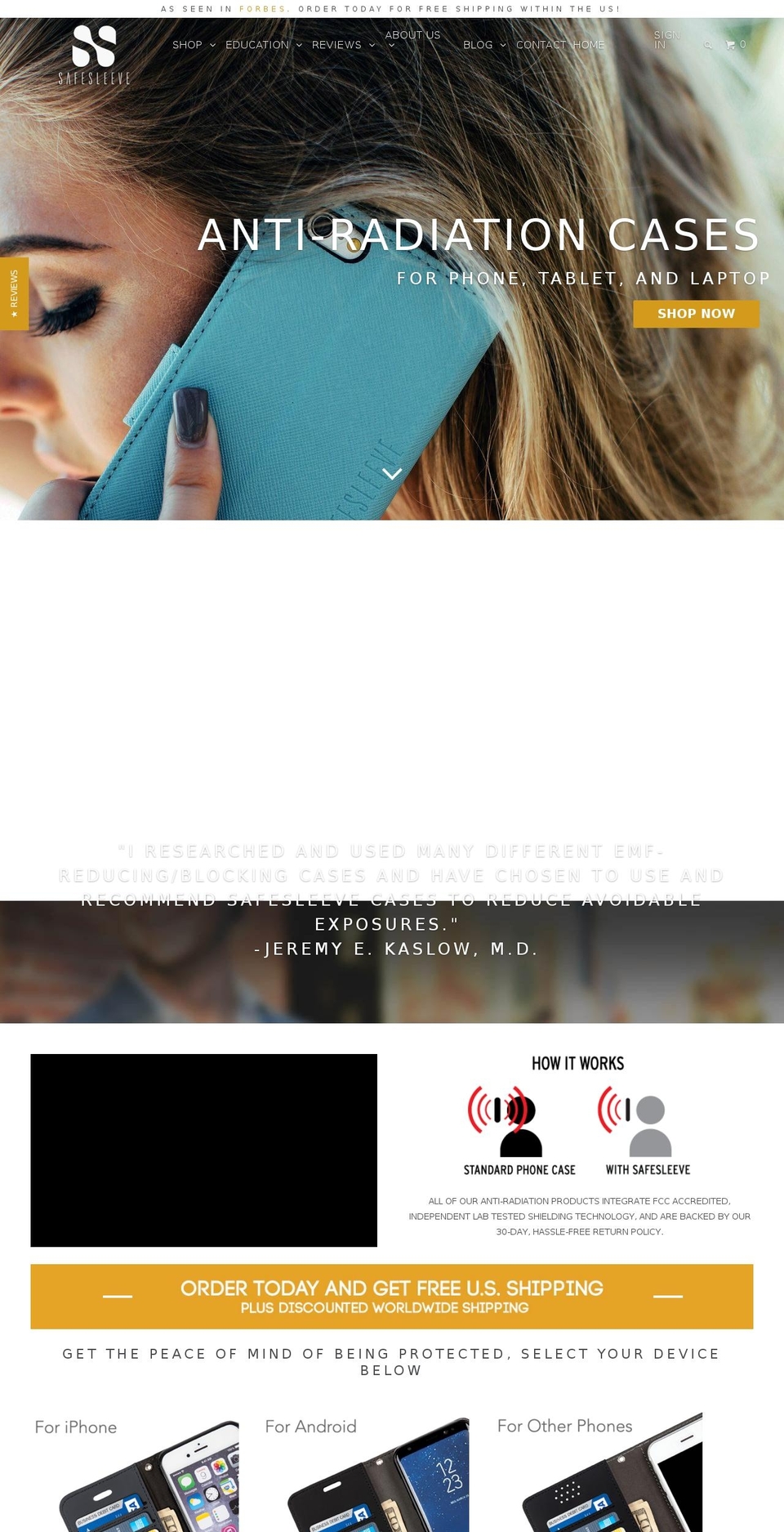 protecttheessentials.com — Shopify storefront screenshot