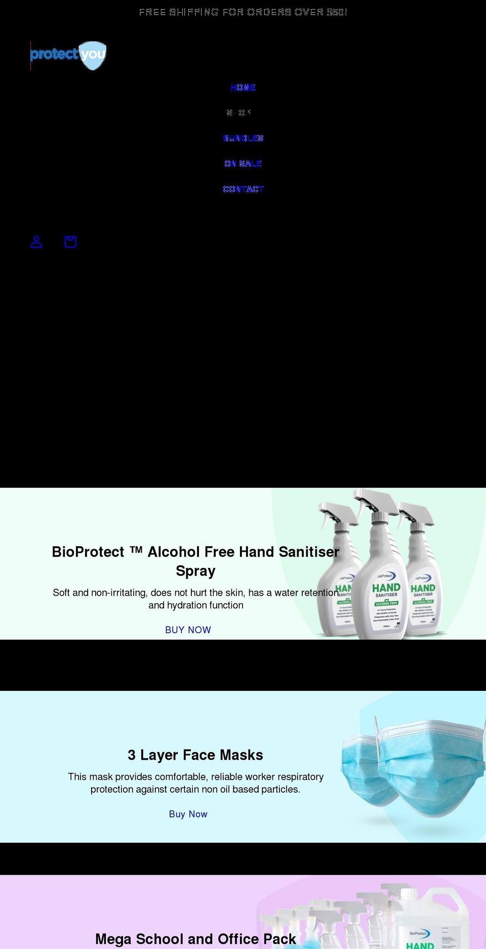 protectyou.com.au shopify website screenshot
