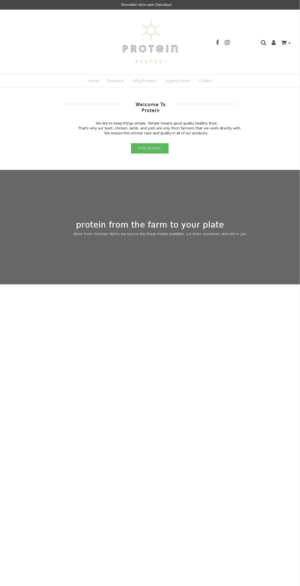 proteinaustralia.com — Shopify storefront screenshot