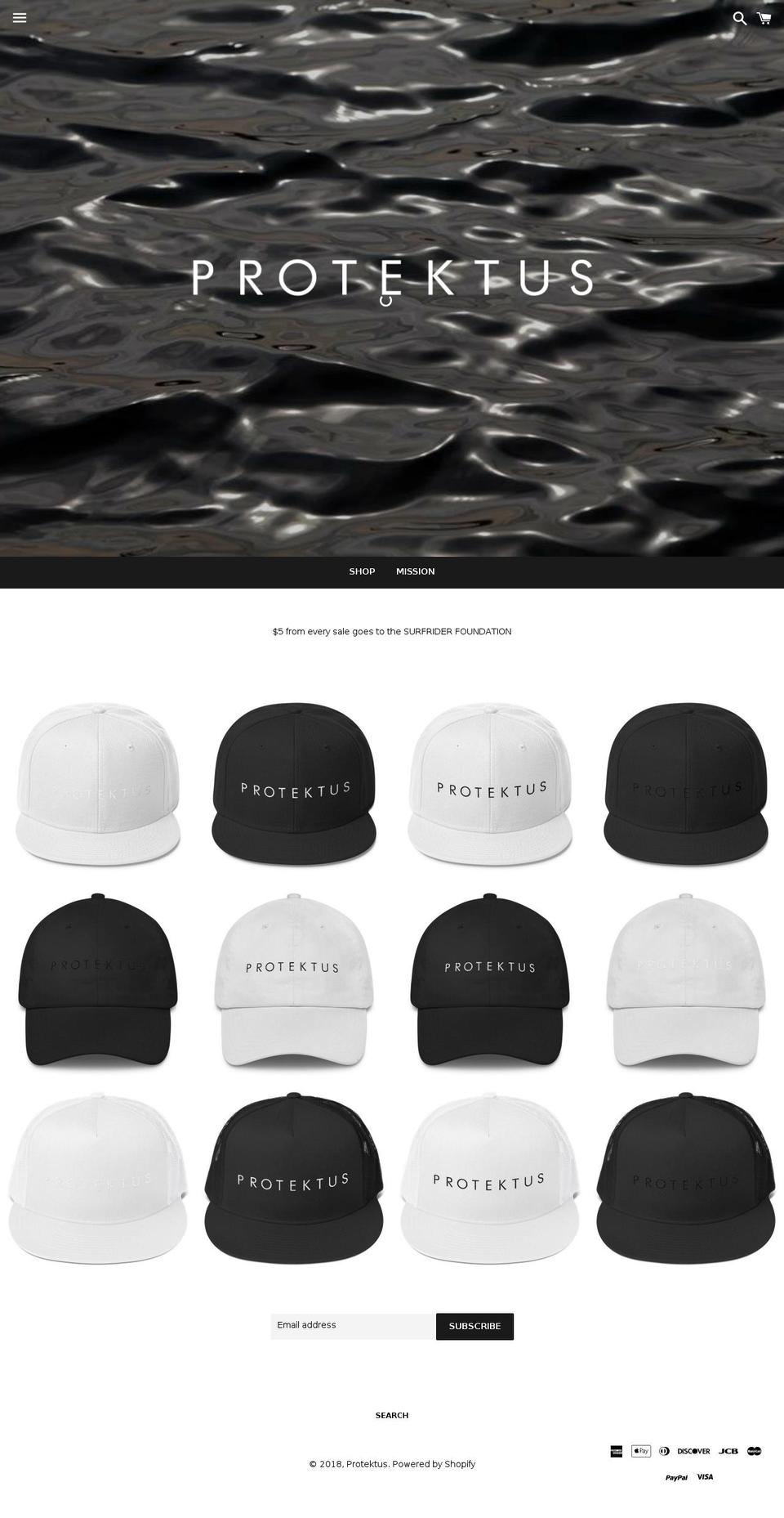 protekt-us.com — Shopify storefront screenshot
