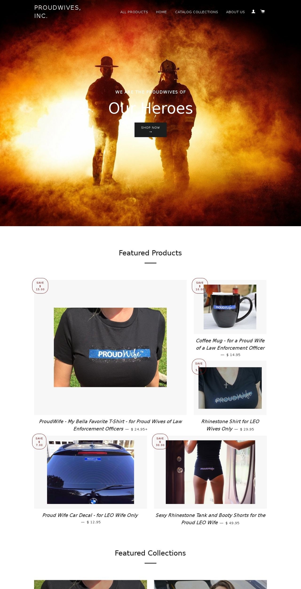 proudwife.com — Shopify storefront screenshot