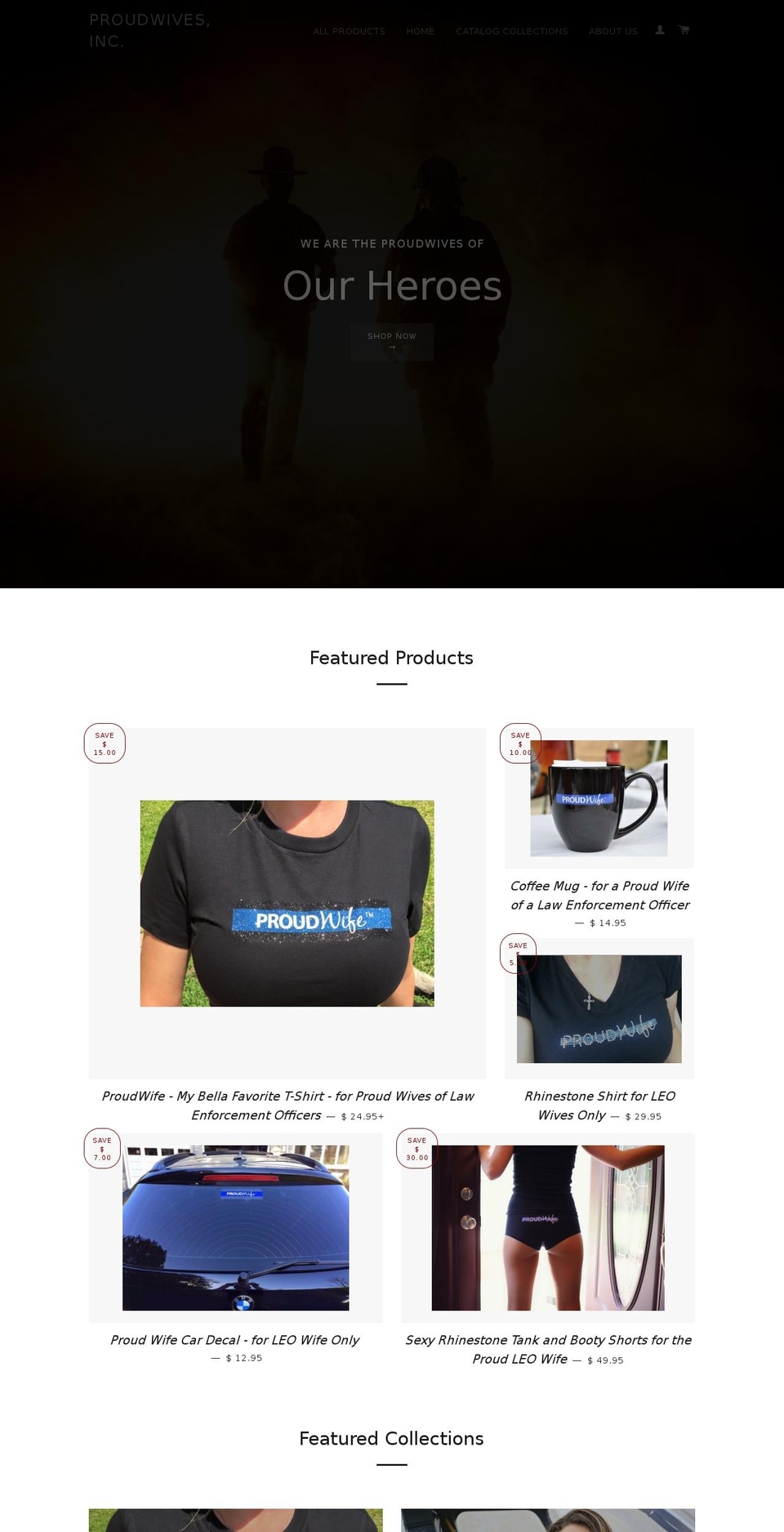 proudwives.com — Shopify storefront screenshot
