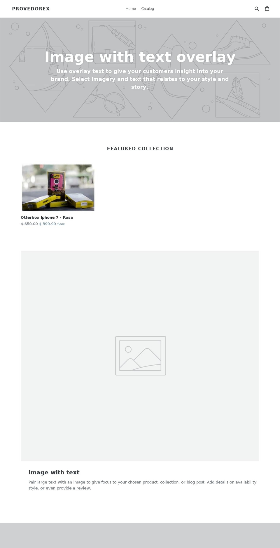 provedorexgdl.com — Shopify storefront screenshot