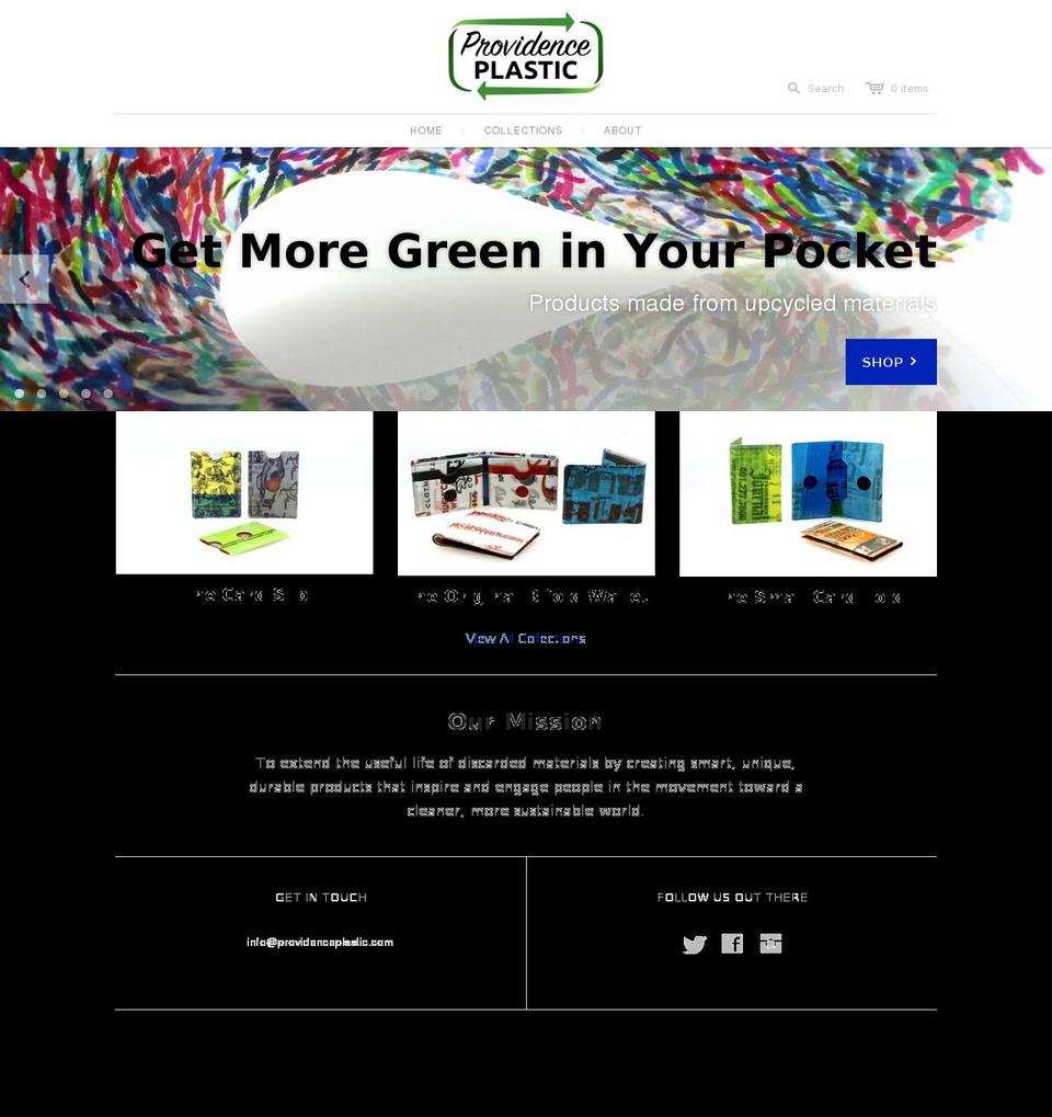 providenceplastic.com shopify website screenshot