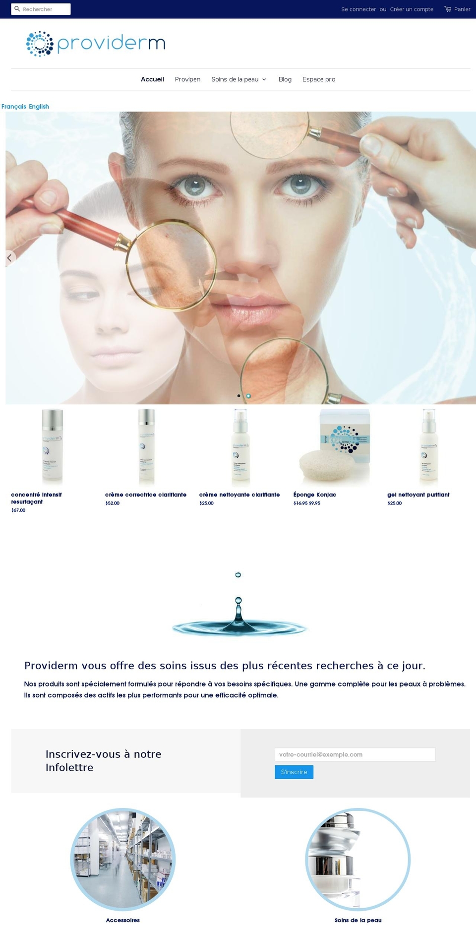 providerm.ca shopify website screenshot