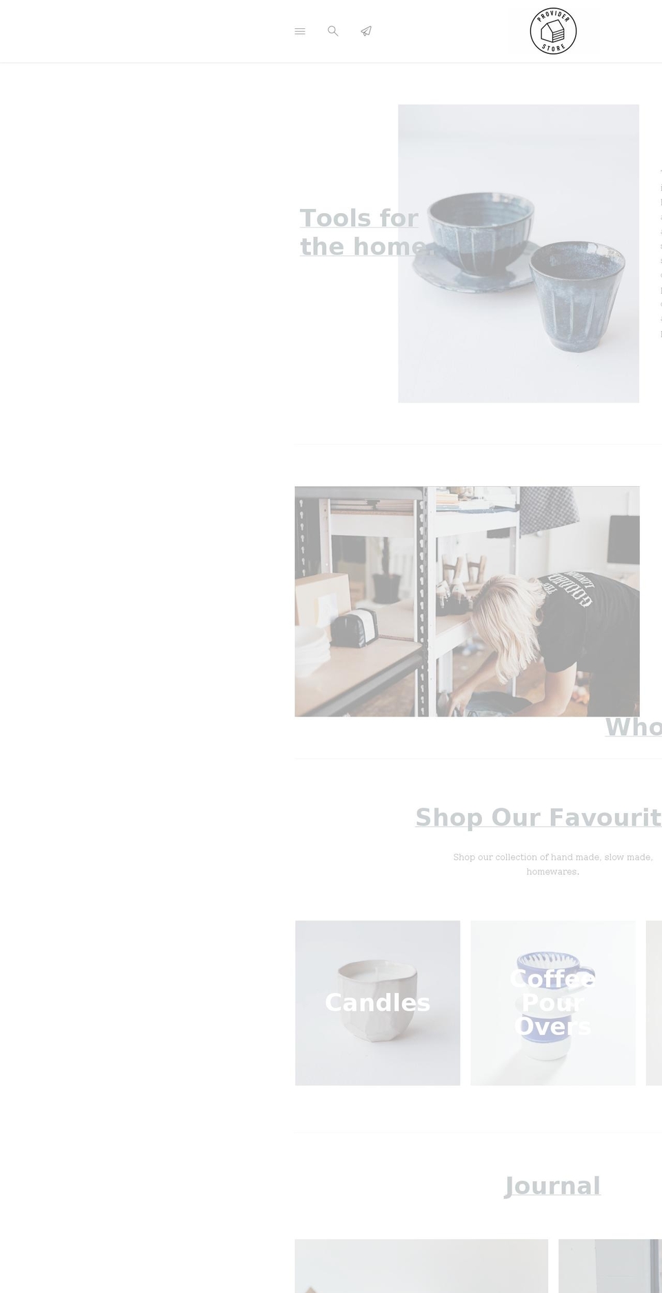 providerstore.com.au shopify website screenshot