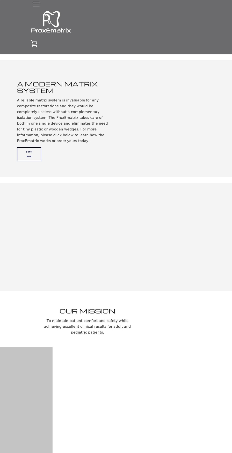 proxematrix.com shopify website screenshot