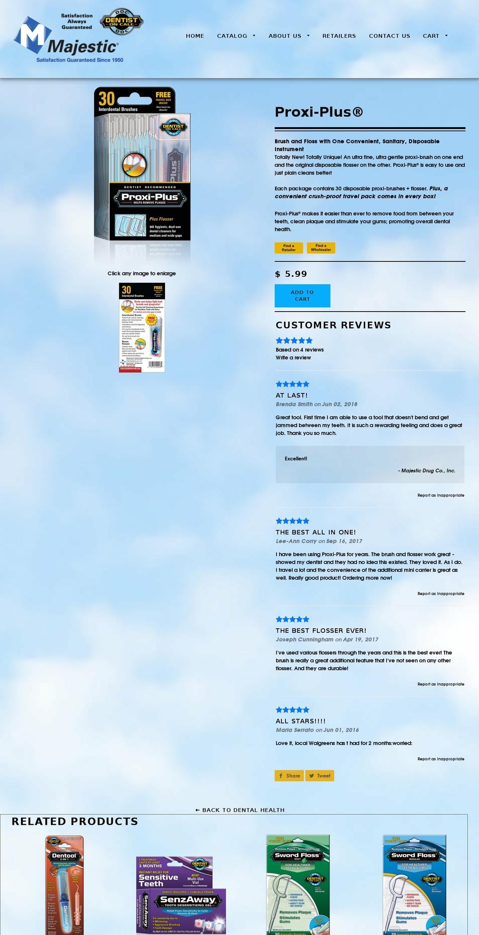 proxiplus.com — Shopify storefront screenshot