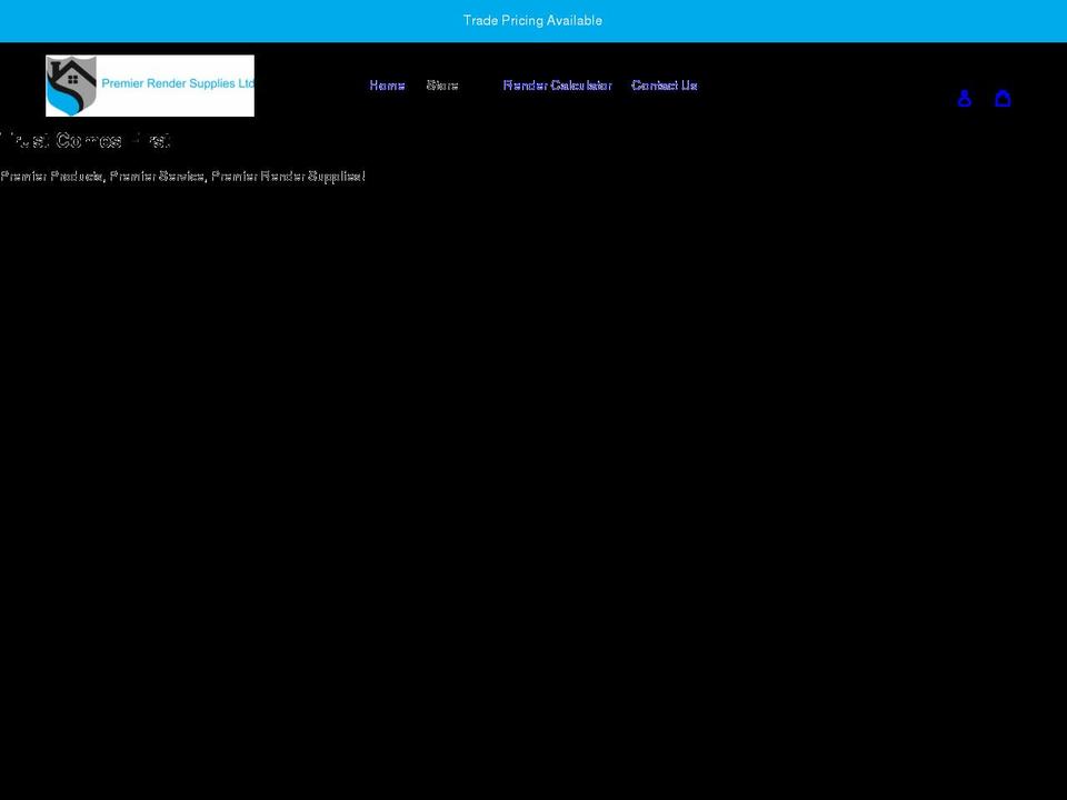 prsupplies.co.uk shopify website screenshot